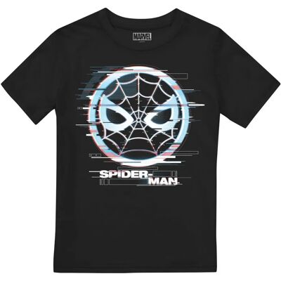 T-shirt Glitch Noir Spider-Man - Enfants T-shirt Glitch Noir Spider-Man - Enfants