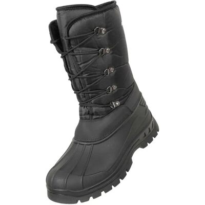 Mountain Warehouse Herren Schwarze Skischuhe - Schneestiefel - UK 9 Mountain Warehouse Herren Schwarze Skischuhe - Schneestiefel - UK 9