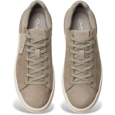 Clarks Courtlite2 Run Grå nubuck sneakers - Sneakers Clarks Courtlite2 Run Grå nubuck sneakers - Sneakers