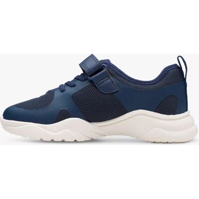 Clarks Feather Ath Sneakers Enfants Bleu Marine - Sneakers Enfants Clarks Feather Ath Sneakers Enfants Bleu Marine - Sneakers Enfants