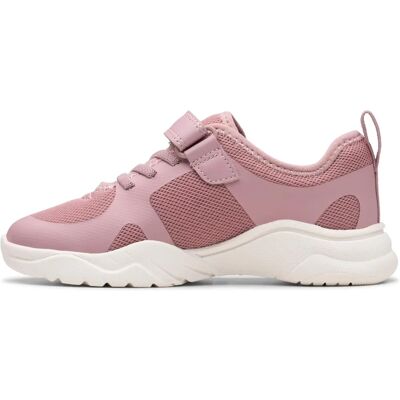 Clarks Feather Ath Kid Rosa 29 - Baskets pour enfants Clarks Feather Ath Kid Rosa 29 - Baskets pour enfants
