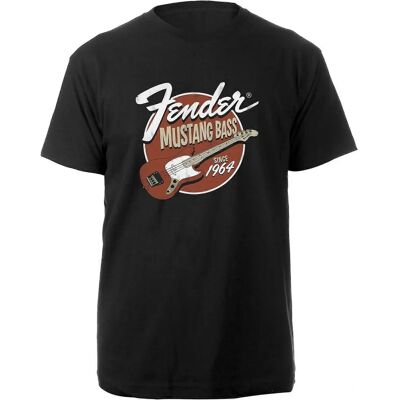 T-Shirt di Cotone Fender Mustang Bass - T-Shirt T-Shirt di Cotone Fender Mustang Bass - T-Shirt