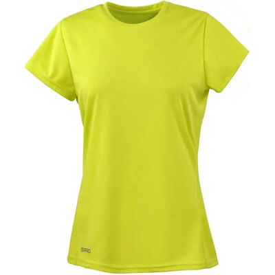 Spiro Lime Quick Dry Short-Sleeved T-Shirt - T-Shirt Spiro Lime Quick Dry Short-Sleeved T-Shirt - T-Shirt