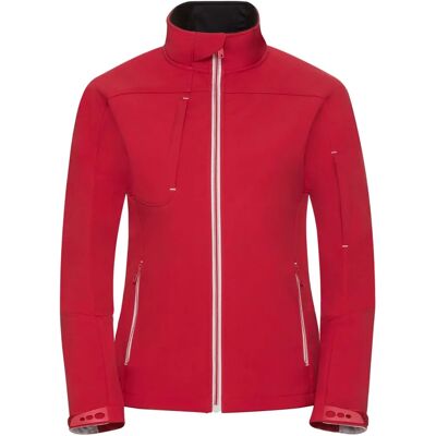 Russell Athletic Womens Bionic Soft Shell Jacket - Water resistant Russell Athletic Womens Bionic Soft Shell Jacket - Water resistant