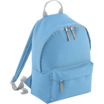 Bagbase Mini Backpack Sky Blue-Light Grey - Mini Backpack Bagbase Mini Backpack Sky Blue-Light Grey - Mini Backpack