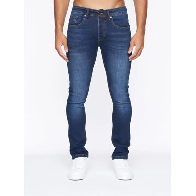 Crosshatch Buraca Slim Jeans Donkere Was - Jeans Crosshatch Buraca Slim Jeans Donkere Was - Jeans