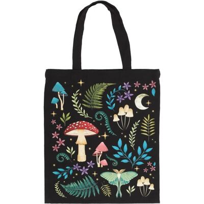 Something Different Sac en coton imprimé Forêt Sombre - Sac Tote - Publicité Something Different Sac en coton imprimé Forêt Sombre - Sac Tote - Publicité