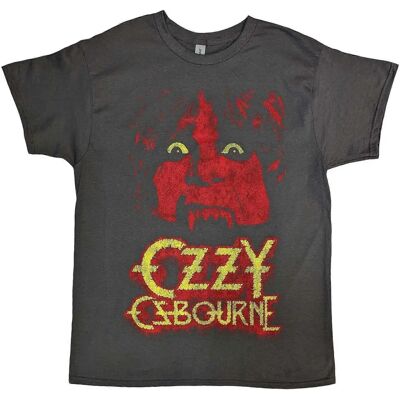 Ozzy Osbourne Yellow Eyes Jumbo T-Shirt - T-Shirt Ozzy Osbourne Yellow Eyes Jumbo T-Shirt - T-Shirt
