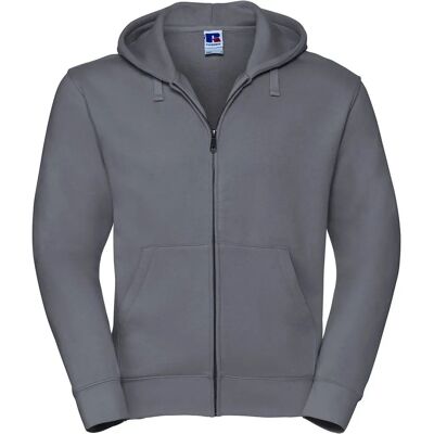 Russell Konvoi Grau Voll-Reißverschluss Hoodie - Hoodies Russell Konvoi Grau Voll-Reißverschluss Hoodie - Hoodies