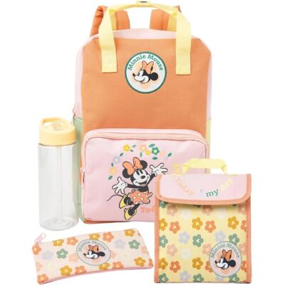 Ensemble de sac à dos Minnie Mouse Disney - Multicolore Sac Ensemble de sac à dos Minnie Mouse Disney - Multicolore Sac