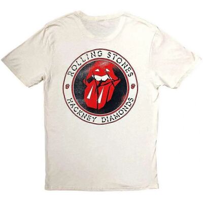 T-Shirt Unisex The Rolling Stones Hackney Diamonds - Naturale T-Shirt Unisex The Rolling Stones Hackney Diamonds - Naturale