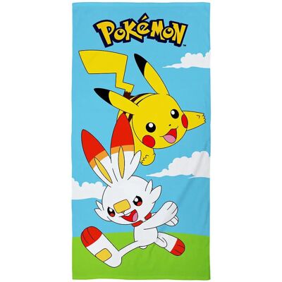 Serviette Logo Pikachu Pokémon - Multicolore, Taille Unique Serviette Logo Pikachu Pokémon - Multicolore, Taille Unique