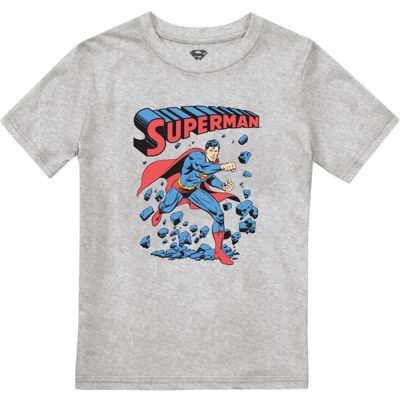 DC Comics Superman Jongens Wall Break T-shirt - T-shirt DC Comics Superman Jongens Wall Break T-shirt - T-shirt