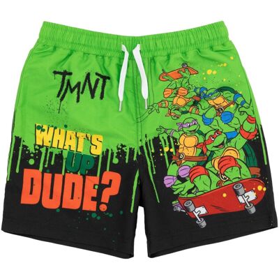 Teenage Mutant Ninja Turtles Boys Multicoloured Swim Shorts - Swimsuit Teenage Mutant Ninja Turtles Boys Multicoloured Swim Shorts - Swimsuit
