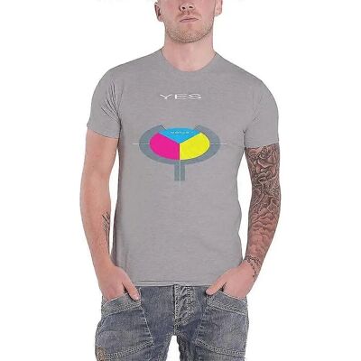 Yes 90125 T-shirt in Cotone Grigio M - Abbigliamento Yes 90125 T-shirt in Cotone Grigio M - Abbigliamento