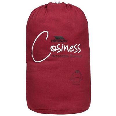 Trespass Unisex Dorośli Cosiness Oversized Hoodie Koc - Ciemna Wiśnia - Rozmiary: Różne Trespass Unisex Dorośli Cosiness Oversized Hoodie Koc - Ciemna Wiśnia - Rozmiary: Różne