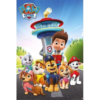 Paw Patrol Ready For Action Poster - Cartoon, Brillant, Licencié Paw Patrol Ready For Action Poster - Cartoon, Brillant, Licencié