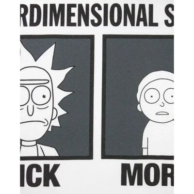 Rick & Morty Rick And Morty Mens Wanted Poster T-Shirt - T-Shirt Rick & Morty Rick And Morty Mens Wanted Poster T-Shirt - T-Shirt
