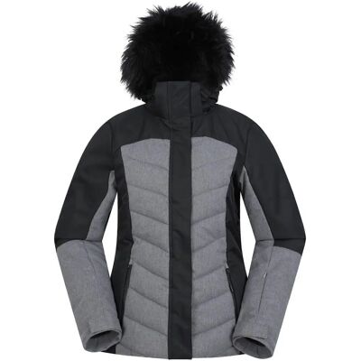 Mountain Warehouse Vrouwen Pyrenees II Gevulde Ski Jas - Zwart - Maat 16 Mountain Warehouse Vrouwen Pyrenees II Gevulde Ski Jas - Zwart - Maat 16