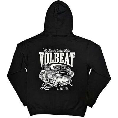 Pertemba FR - Hoodie - Unisex Adult Louder And Faster Back Print Full Zip Black XXL Pertemba FR - Hoodie - Unisex Adult Louder And Faster Back Print Full Zip Black XXL