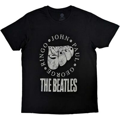 The Beatles Maglietta in Cotone Unisex Rubber Soul - T-Shirt The Beatles Maglietta in Cotone Unisex Rubber Soul - T-Shirt