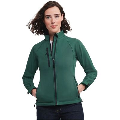 Russell Athletic dames 3-laags softshell jas - Waterdicht Ademend Winddicht Russell Athletic dames 3-laags softshell jas - Waterdicht Ademend Winddicht