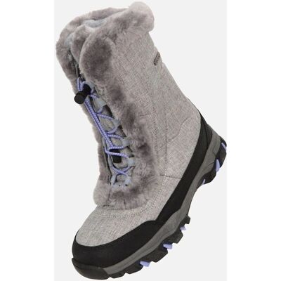 Mountain Warehouse Kinder Sneeuwlaarzen Ohio - Grijs - Maat 3 UK - Sneeuwbestendige Laarzen Mountain Warehouse Kinder Sneeuwlaarzen Ohio - Grijs - Maat 3 UK - Sneeuwbestendige Laarzen
