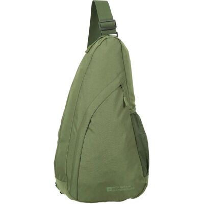 Mountain Warehouse Klassieke 8L Schouderrugzak - Groen - Heren Mountain Warehouse Klassieke 8L Schouderrugzak - Groen - Heren
