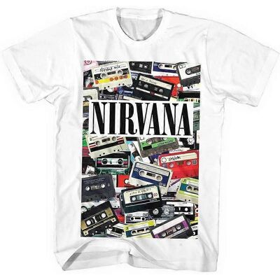 Nirvana Unisex S Maglietta in Cotone - Casual Adulto Nirvana Unisex S Maglietta in Cotone - Casual Adulto