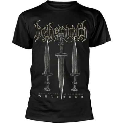 Behemoth Unisex Adult Off To War! Back Print T-Shirt - T-Shirt Behemoth Unisex Adult Off To War! Back Print T-Shirt - T-Shirt