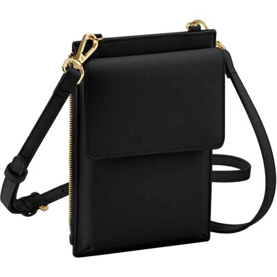 Bagbase Boutique Phone Carry Case - Black - One Size Bagbase Boutique Phone Carry Case - Black - One Size