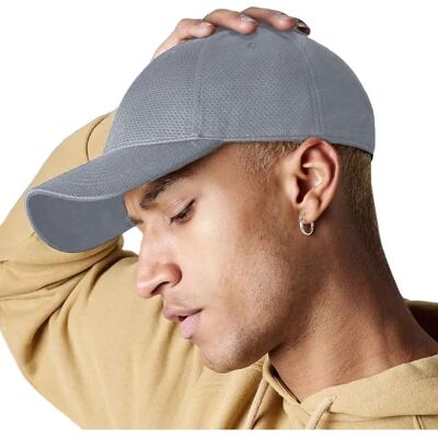 Beechfield Unisexe Adulte Casquette 6 Panneaux Mesh Air - Casquette Beechfield Unisexe Adulte Casquette 6 Panneaux Mesh Air - Casquette