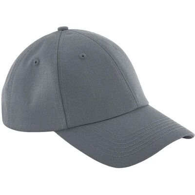 Casquette de Baseball Authentique Unisexe Adulte Beechfield - Graphite Gris - 6 Panneaux, Simple - Casquette Casquette de Baseball Authentique Unisexe Adulte Beechfield - Graphite Gris - 6 Panneaux, Simple - Casquette