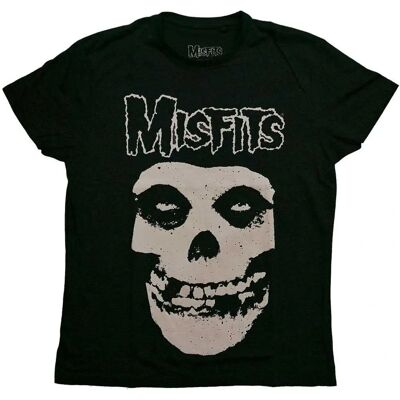 Misfits Unisex Adult Logo & Fiend T-Shirt - Black - Size: 38/Regular/12 Misfits Unisex Adult Logo & Fiend T-Shirt - Black - Size: 38/Regular/12