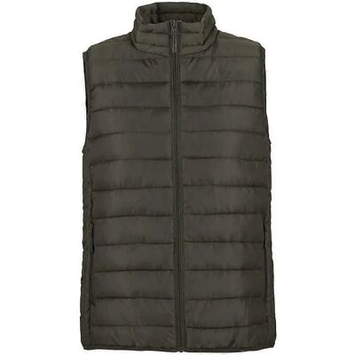 Sols Womens Stream Body Warmer - Army - High Collar - Water Resistant - UK 10-12 - Body Warmer Sols Womens Stream Body Warmer - Army - High Collar - Water Resistant - UK 10-12 - Body Warmer