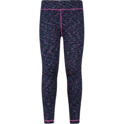 Mountain Warehouse Kayleigh II Space Dye Leggings - Indigo - Maat 9-10 jaar Mountain Warehouse Kayleigh II Space Dye Leggings - Indigo - Maat 9-10 jaar