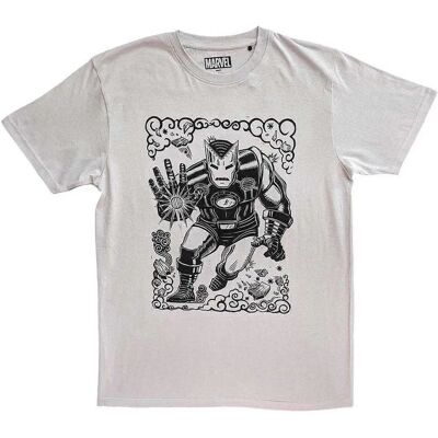 T-shirt Schizzo Iron Man Marvel Unisex - T-Shirt T-shirt Schizzo Iron Man Marvel Unisex - T-Shirt