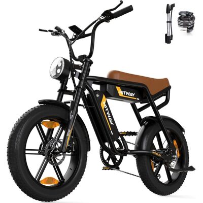 Bicicletta elettrica HITWAY BK17 - 7 velocità Fuoristrada 20x4.0 pollici 250W Bicicletta elettrica HITWAY BK17 - 7 velocità Fuoristrada 20x4.0 pollici 250W