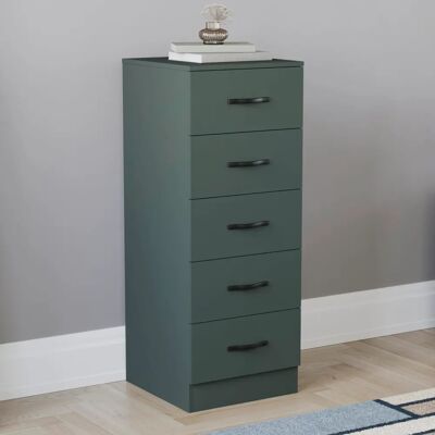 Vida Designs - Riano 5-Drawer Chest - Chest of Drawers - Publicité Vida Designs - Riano 5-Drawer Chest - Chest of Drawers - Publicité