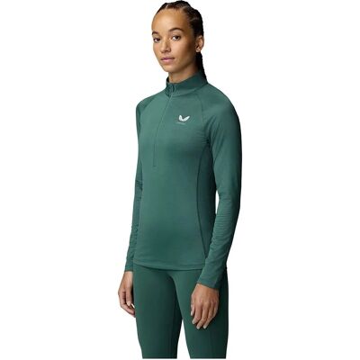 Castore - Adapt Half Zip - Turquoise Foncé - Taille 12 - Top - Publicité Castore - Adapt Half Zip - Turquoise Foncé - Taille 12 - Top - Publicité