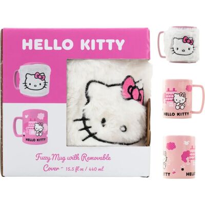 HELLO KITTY - Hello Kitty - Fuzzy Mug 440ml - Pyramid International Cups and Mugs - BM-232799 HELLO KITTY - Hello Kitty - Fuzzy Mug 440ml - Pyramid International Cups and Mugs - BM-232799