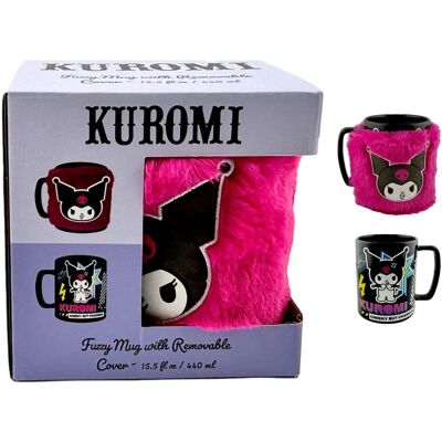 Pyramid International Kuromi Fuzzy Mug - 440ml Mug Pyramid International Kuromi Fuzzy Mug - 440ml Mug