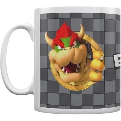 Pyramid Bowser 3D Port Mug - Valkoinen Pyramid Bowser 3D Port Mug - Valkoinen