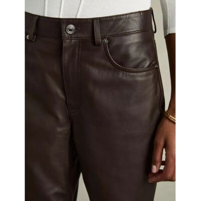 Pantalons en Cuir Verona de Reiss - Pantalons - Publicité Pantalons en Cuir Verona de Reiss - Pantalons - Publicité