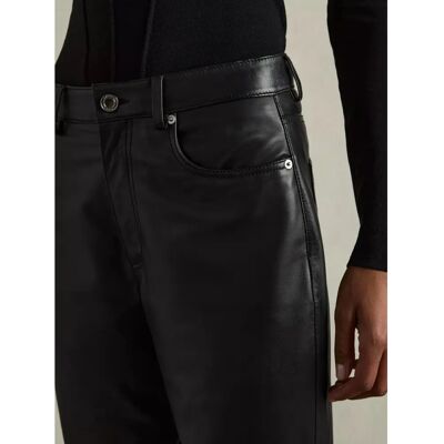 Pantalons en Cuir Verona de Reiss - Pantalons - Publicité Pantalons en Cuir Verona de Reiss - Pantalons - Publicité