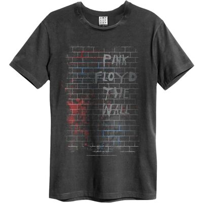 Amplified Pink Floyd The Wall Charcoal Blue Unisex T-Shirt Amplified Pink Floyd The Wall Charcoal Blue Unisex T-Shirt