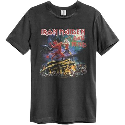 Amplified Iron Maiden T-Shirt - Run To The Hills - T-Shirt Amplified Iron Maiden T-Shirt - Run To The Hills - T-Shirt