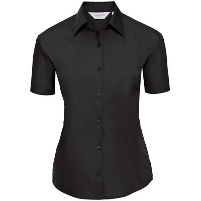 Russell Athletic Black Short-Sleeved Shirt - Shirt Russell Athletic Black Short-Sleeved Shirt - Shirt