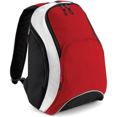 Bagbase Teamwear Backpack Red/Black/White - Backpack Bagbase Teamwear Backpack Red/Black/White - Backpack