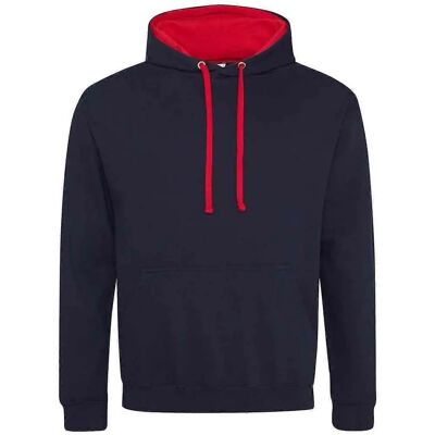 Awdis Womens Varsity Hoodie - S Awdis Womens Varsity Hoodie - S